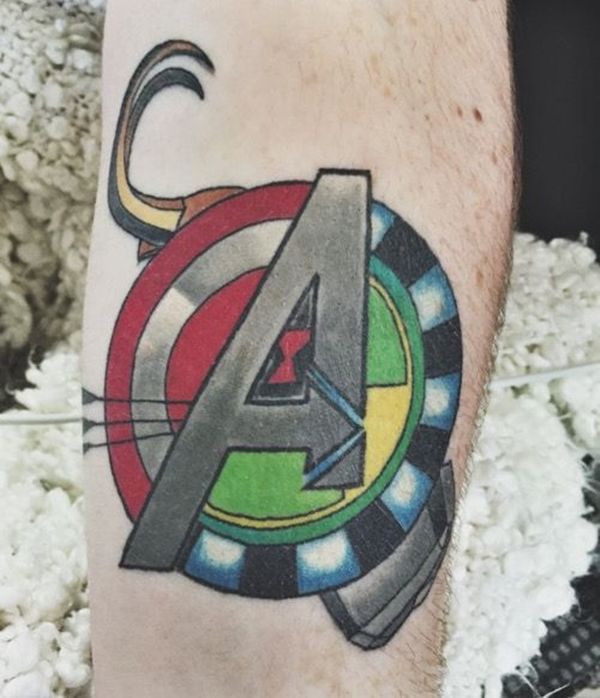 40 Mightiest Marvel Comic Tattoo Designs