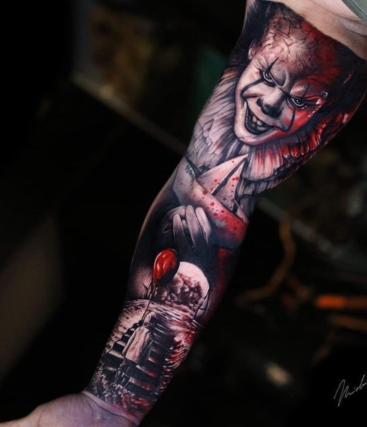 Pennywise Tattoo Designs STYLE