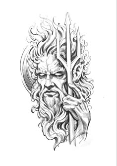 230 Best Poseidon Tattoo Ideas in 2025 | poseidon tattoo, mythology tattoos,  greek tattoos