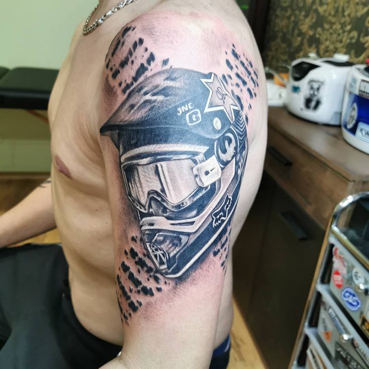 101 Amazing Motocross Tattoos For 2024!