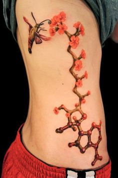 22 Science! ideas | tattoos, molecule tattoo, cool tattoos