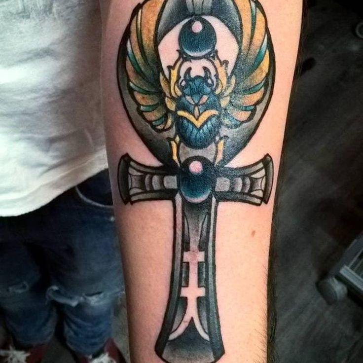 75 Ankh Tattoos that Will Help Portray the Egyptian Vibe - Wild Tattoo Art