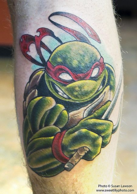 TMNT Tattoo by ♥ Susan ♥, via Flickr