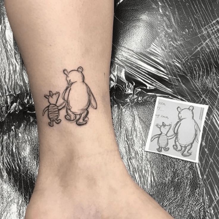 210+ Best Winnie The Pooh Tattoo Designs (2024)