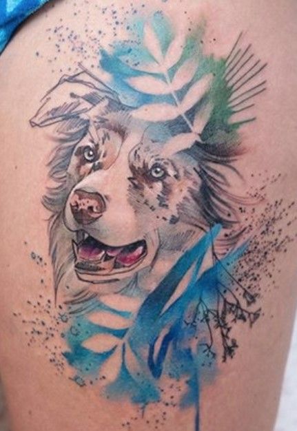 19 Best Border Collie Tattoo Ideas