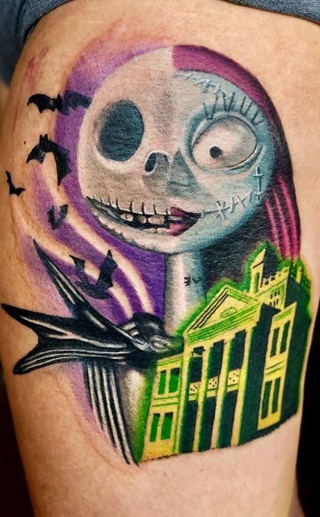 100+ Unique Jack and Sally Tattoos (The Nightmare Before Christmas) - Tattoo  Me Now