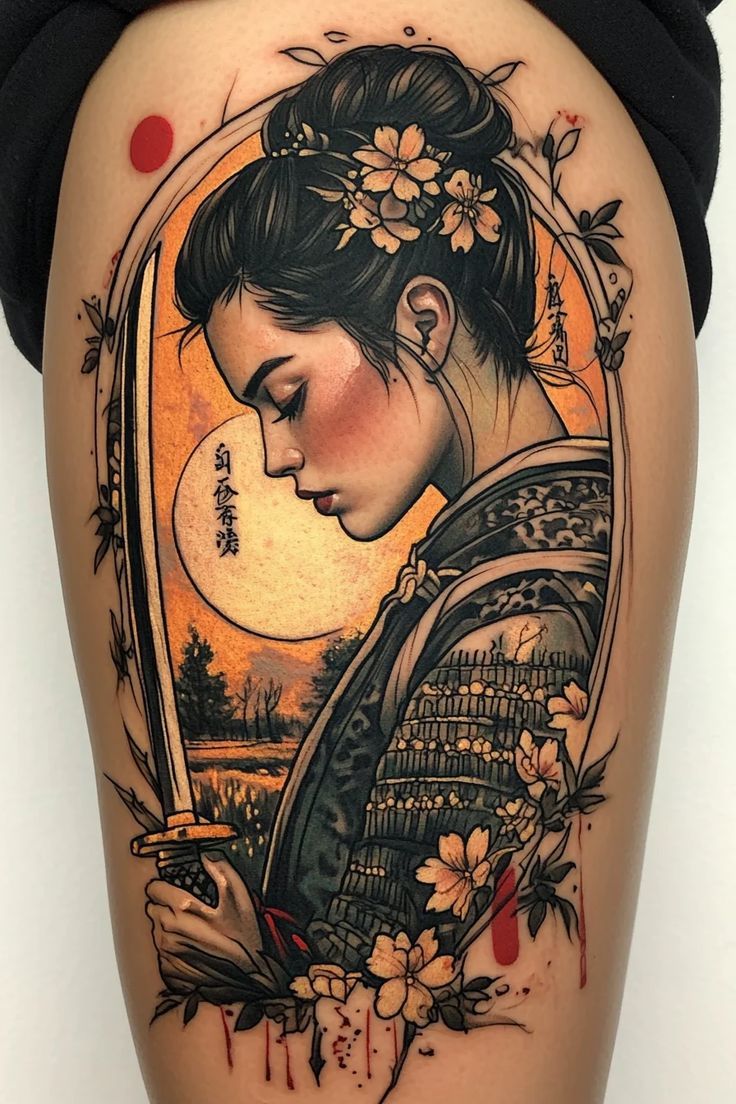 26 Samurai Tattoo Ideas 2025: Traditional Japanese Designs & More for Men's  Forearm & Leg Ink