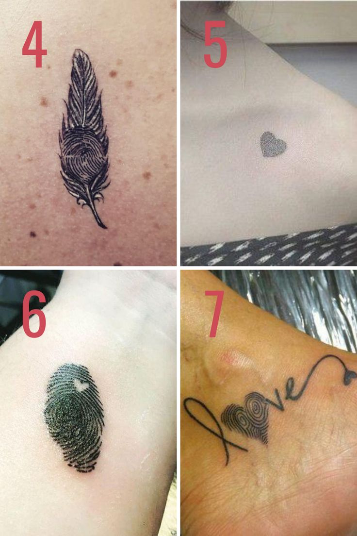 43 Special Fingerprint Tattoo Ideas