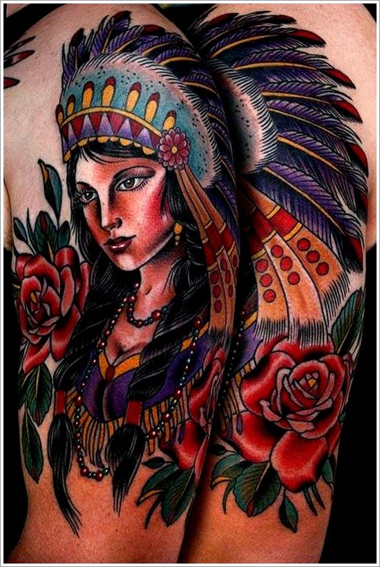 40 Native American Tattoo Designs that make you proud!