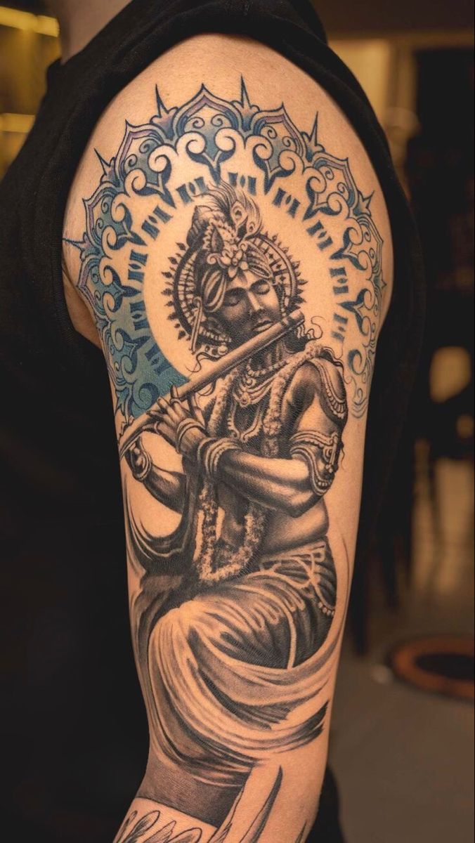 Krishna Tattoo ideas 💡