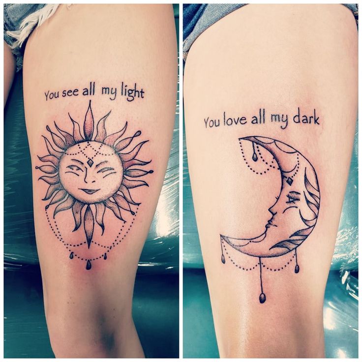 Sun & Moon #sunandmoontattoo #youseeallmylight #youloveallmydark  #matchingtattoos #couplestattoos #tattoo #tattoos #tattooidea #ink #inked  #tattooart #tattooideas #bodyart #tattoooftheday #amazingink #tattooed  #tattooflash #tattooartist #instatattoo ...