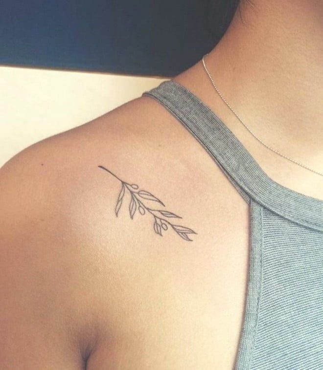 29 Olive Branch Tattoo Ideas You Need To See - Tattoo Joker