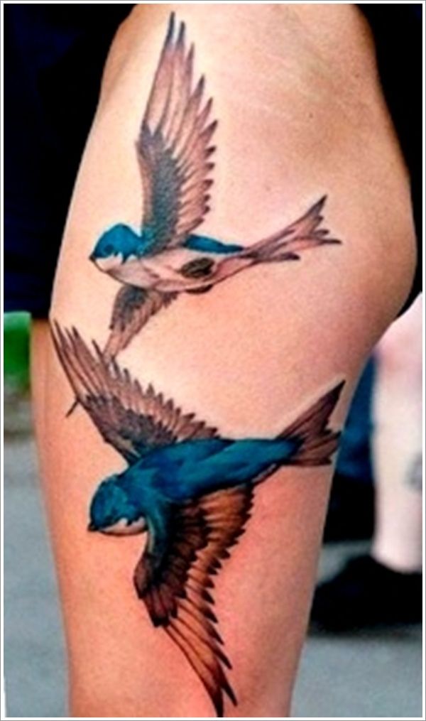 75 Sweet and Meaningful Swallow Tattoos