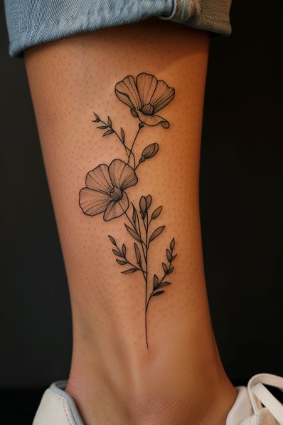 22+ April Birth Flower Tattoo Ideas