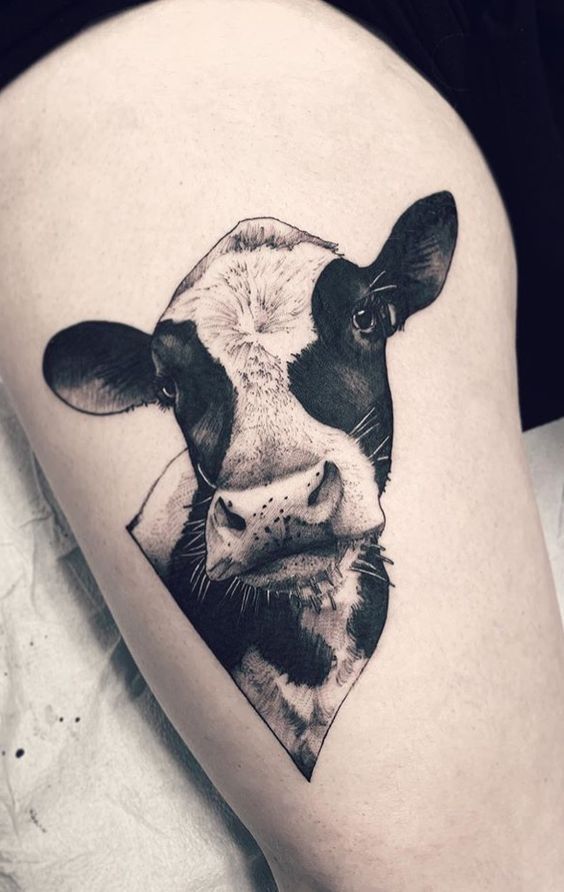 70+ Best Cow-Themed Tattoo Ideas in 2023