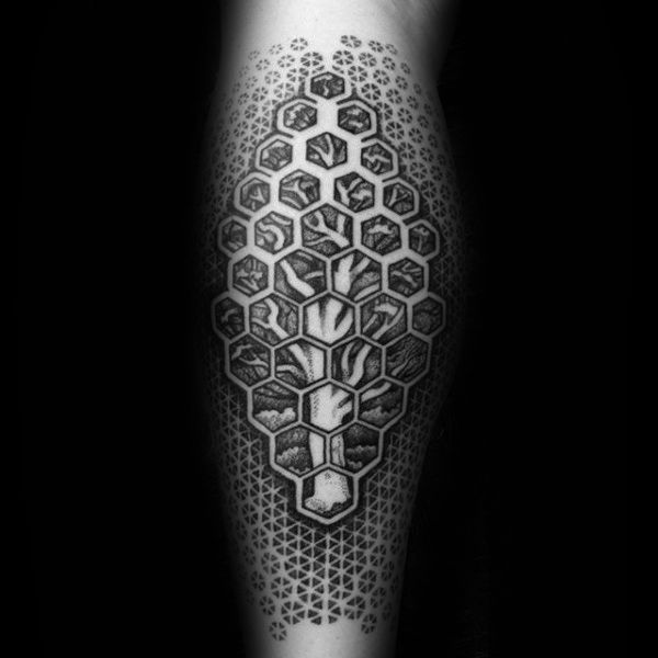 80 Fractal Tattoo Designs for Men