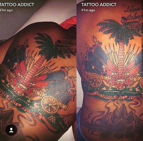 8 Tattoos ideas | tattoos, haitian art, haitian flag