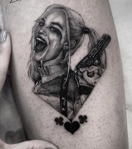 Harley Quinn Tattoos: Meanings, Tattoo Designs & Ideas