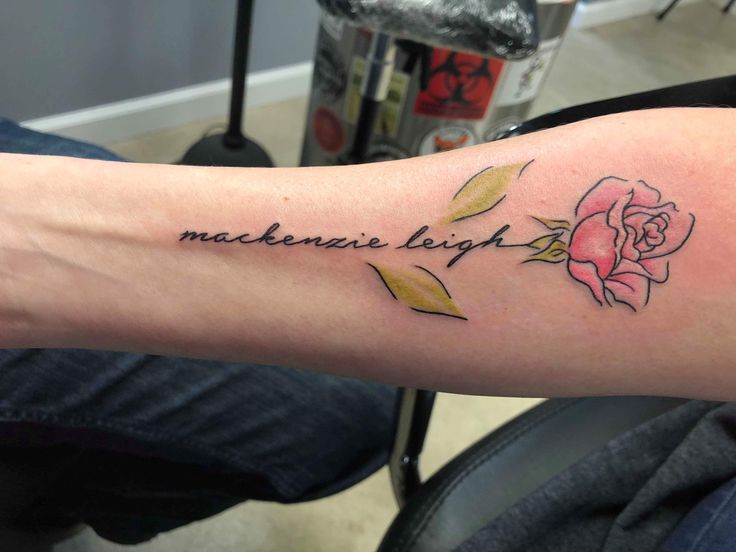 Tattoo for my daughter! My rainbow baby!