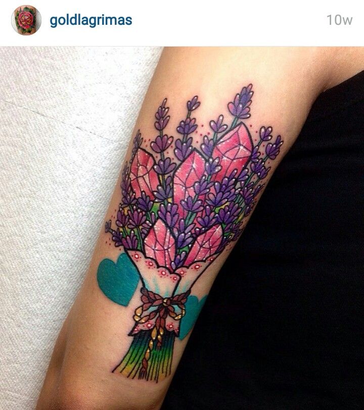 Pin by Kelly Blagbrough on tattoo ideas | Crystal tattoo, Beautiful tattoos,  Body art tattoos