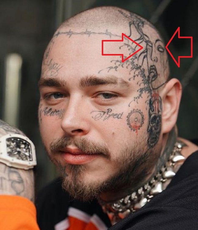 Post Malone's 77 Tattoos & Their Meanings - Body Art Guru