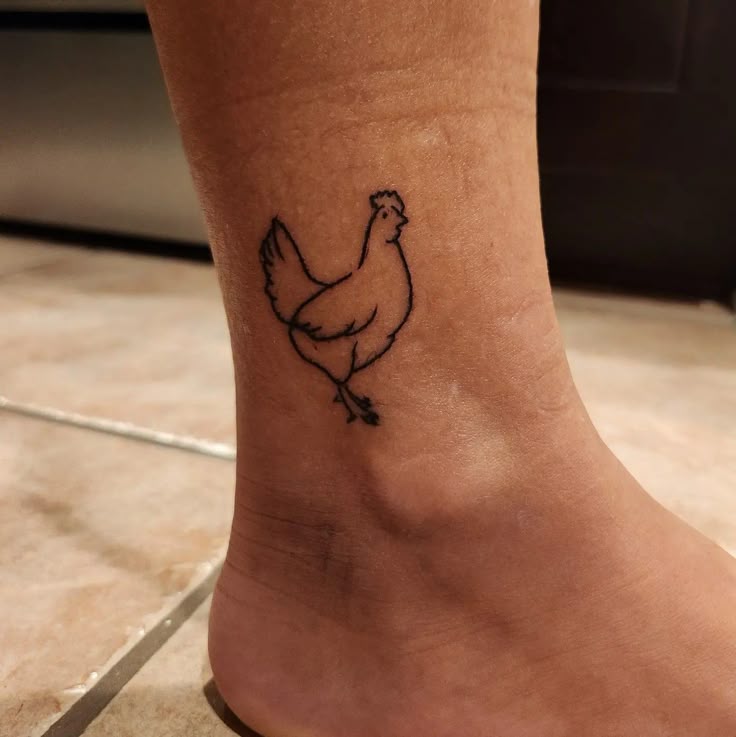 Chicken Tattoo