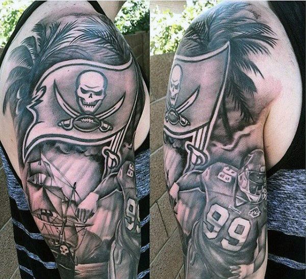 70 Cool Football Tattoos for Men