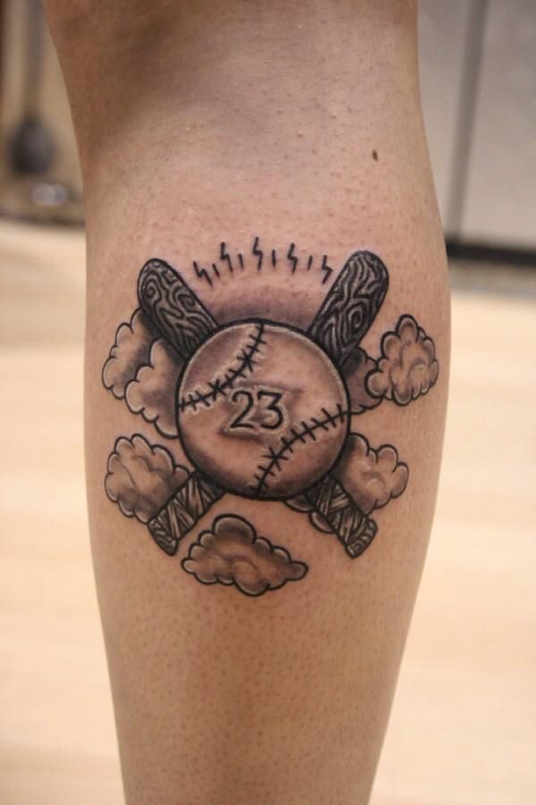 Babseball tattoo