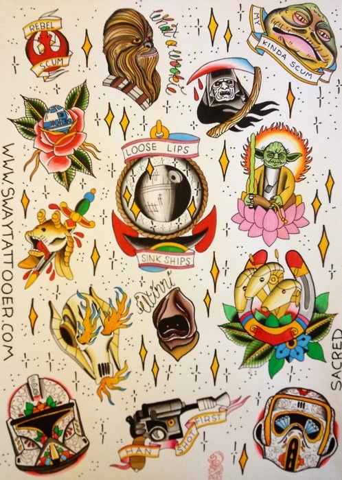 Star Wars Tattoo Themes