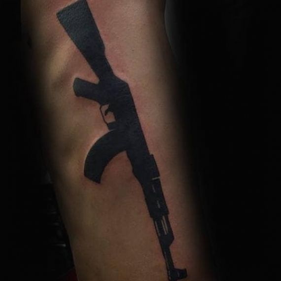 40 AK 47 Tattoo Designs For Men - An Arsenal Of Ideas