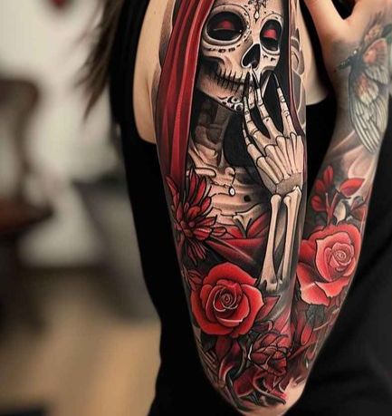 Best Santa Tattoos