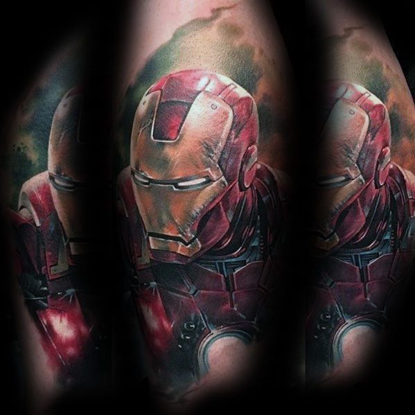 70 Iron Man Tattoo Designs for Men