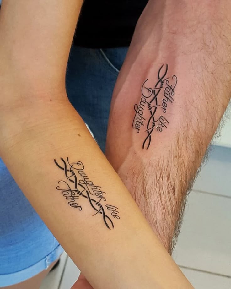 88 Creative Father-Daughter Tattoo Ideas Perfect For Any Daddy's Girl