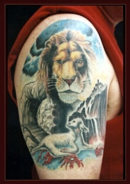 12+ Best Lion and Lamb Tattoo Designs