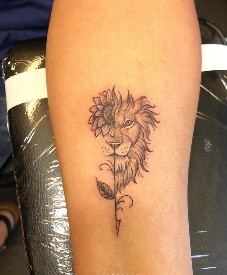 27 Powerful lion tattoo for women with meanings and inspiration -