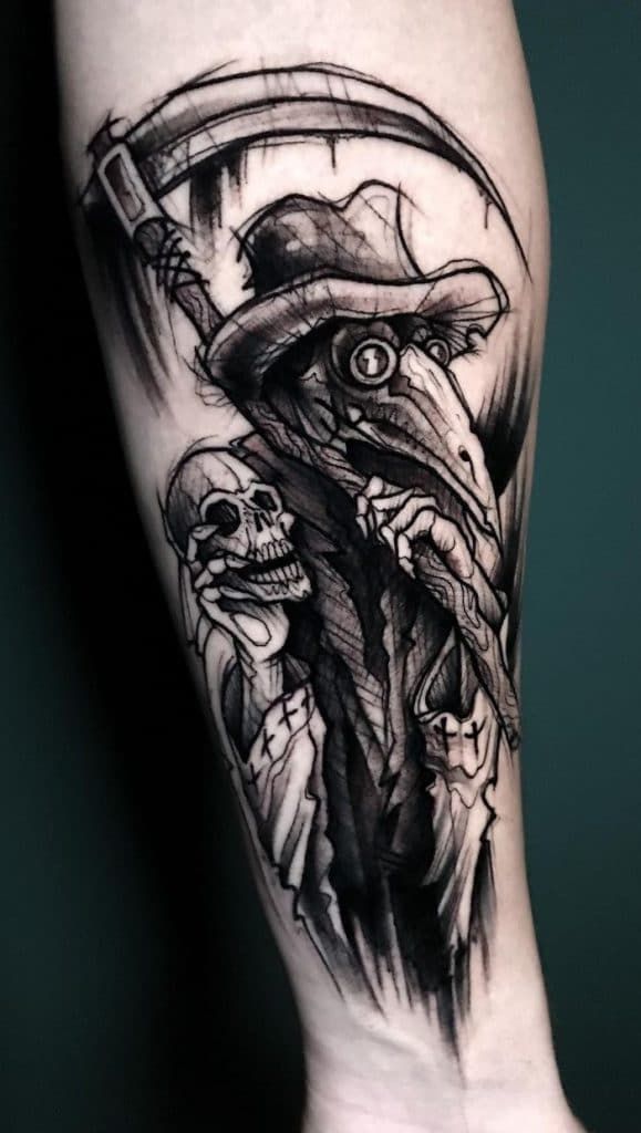 Plague Doctor Tattoos: Meanings, Tattoo Designs & Ideas