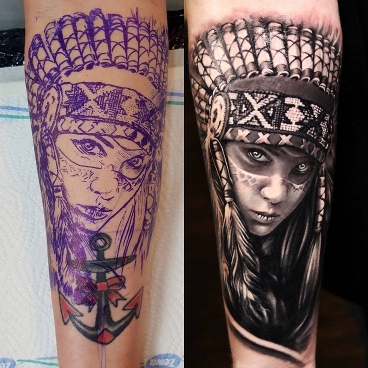 Pin by Anita on Tatoeage indian in 2025 | Sleeve tattoos, Web tattoo, Native  american tattoo