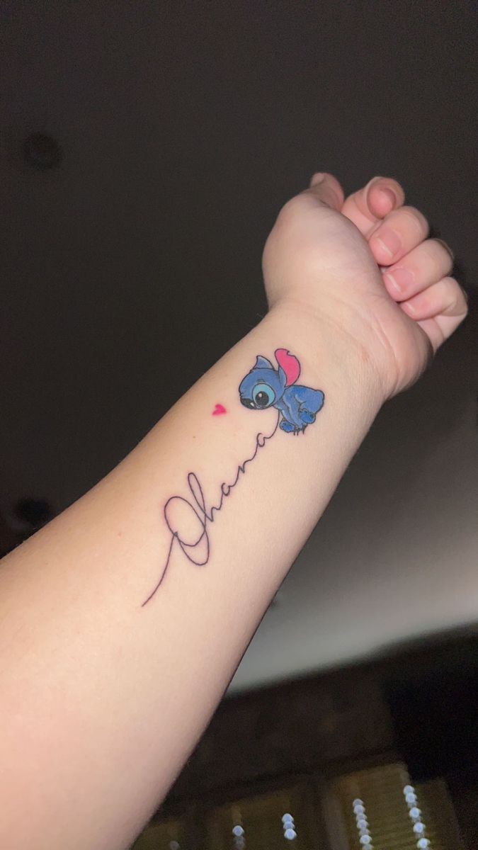 Stitch tattoo