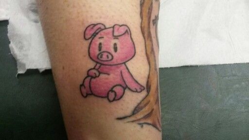 Pig tattoo