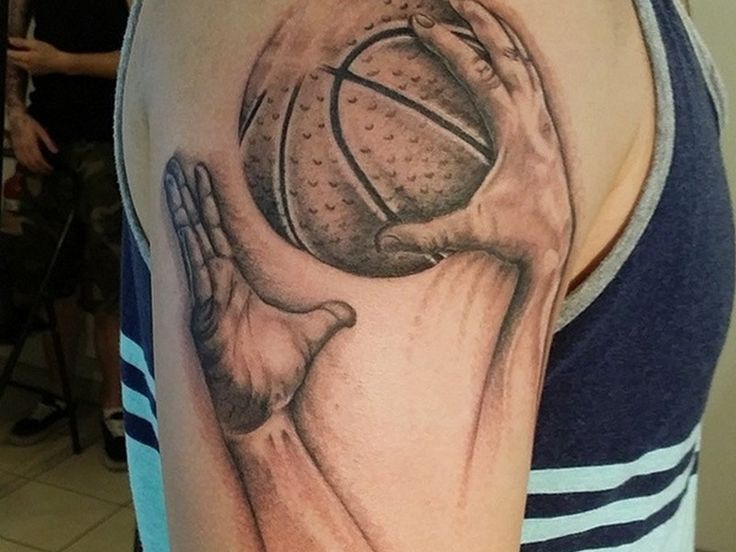 40+ Sporty types of Basketball Tattoo Designs - Famous Celebs Check more at  http://tattoo-journal.com/40-sporty-images-of-basketball-tattoos/