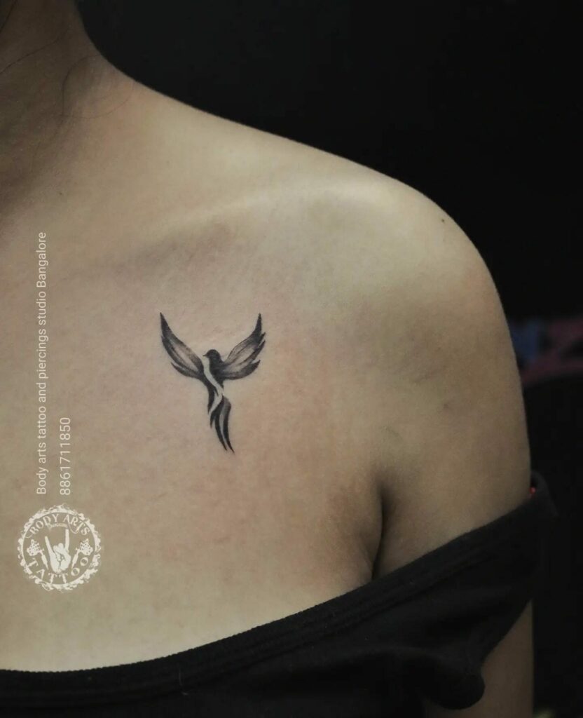 Strong Bird Tattoo