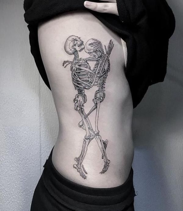 60 Skeleton Tattoo Designs with Meanings | Art and Design
