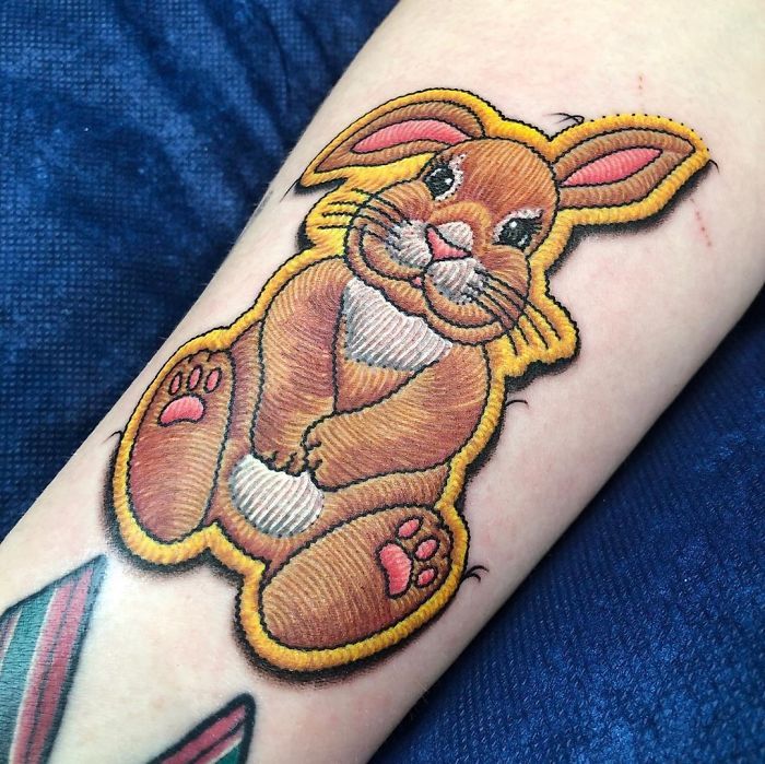 Artist Creates Tattoos That Look Like Sewn-On Patches And Here're 30 Of His  Most Impressive Works