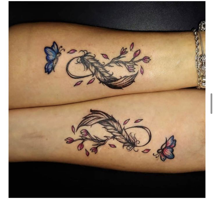 Pin by Lies De on tattoo | Infinity tattoo designs, Infinity tattoos, Infinity  tattoo with feather