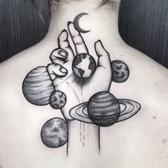 Discover 9 January Tattoo and Trippy Astronaut Tattoo Ideas | simple space  tattoos men, hands holding planets tattoo, creepy space tattoo and more