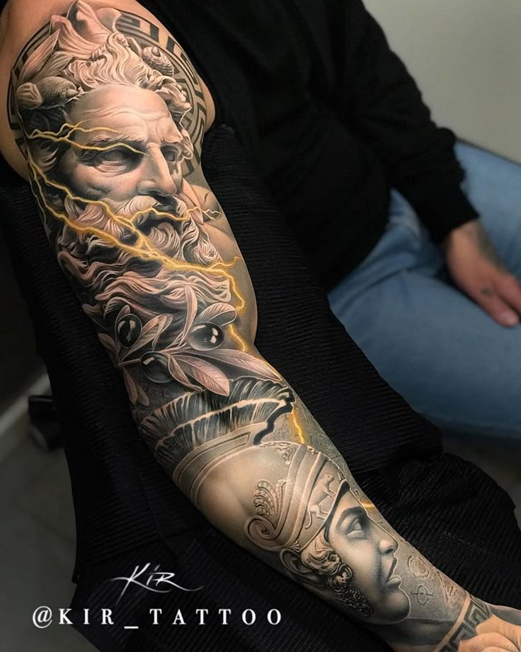 Poseidon & Achilles Sleeve