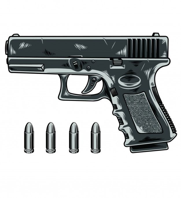 Gun , Weapon , & Character Illustration Ideas