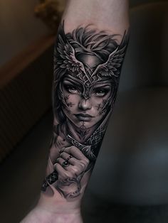Saxon Warrior Tattoo