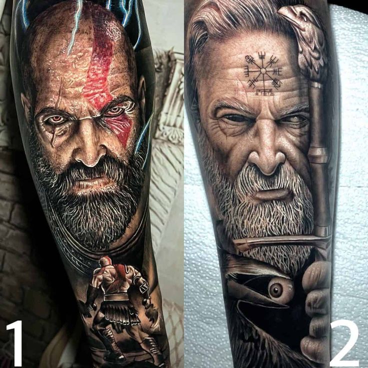 20 Epic God Of War Tattoos To Prepare You For Battle • Body Artifact