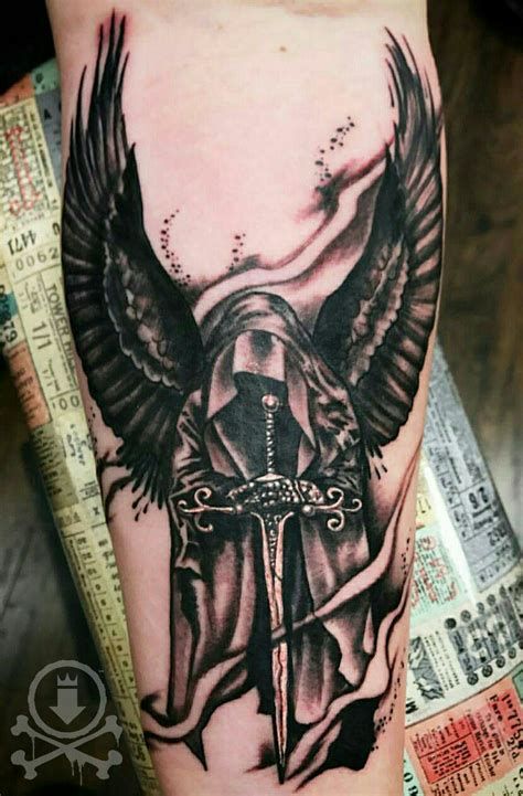 Angel Of Death Tattoo Designs at Myradavis